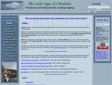 Tablet Screenshot of irishtype3dna.org